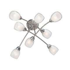 Изображение товара Люстра потолочная Vitaluce V4186 E14 480 Вт 24 кв.м (V4186-9/8PL)