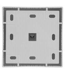 Коробка распределительная для кабель-каналов 76х76х35 мм IP20 DKC (00677) - фото 4