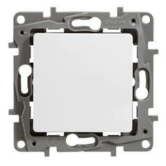 Переключатель Legrand одноклавишный белый (672205)