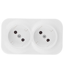 Розетка Legrand Quteo накладная белая (782231) - фото 1