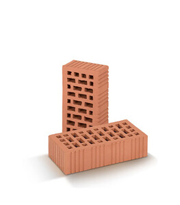 Кирпич строительный пустотелый М-150 250х120х65 мм