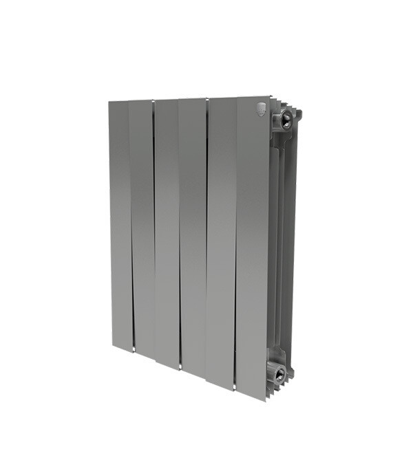 Изображение товара Биметаллический радиатор Royal Thermo Piano Forte 6 секций 500 мм боковое подключение