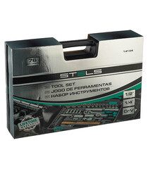 Набор инструментов универсальный Stels (14104) (76 шт.) - фото 4