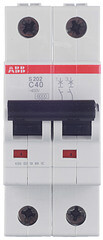 Автоматический выключатель модульный ABB S202 2P 40А тип C 6 кА 400 В (2CDS252001R0404) - фото 2