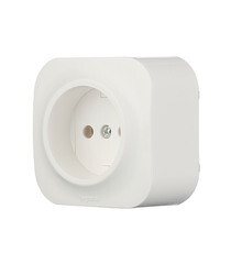 Розетка Legrand Quteo накладная белая (782210) - фото 4