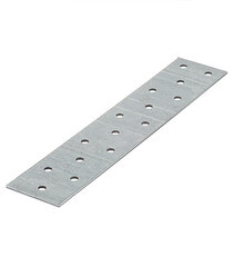 Пластина соединительная оцинкованная 200х40х2.0 мм - фото 2