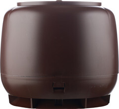 Колпак Поливент для изолированного выхода d160 мм коричневый RAL 8017 - фото 3