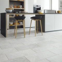 Ламинат 32 класс Classen Visiogrande гранит белый 2,368 кв.м 8 мм с фаской влагостойкий широкий - фото 7