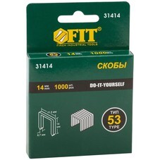 Скобы для степлера FIT тип 53 14 мм (1000 шт.)