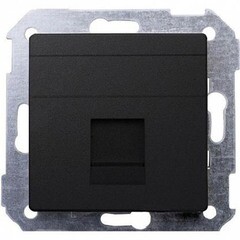 Накладка компьютерной розетки Simon RJ45 графит (82005-38)