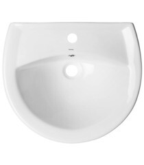 Раковина Sanita Аттика 55 см подвесная белая (ATC55SAWB01) - фото 11