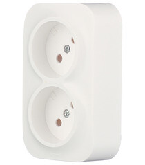 Розетка Legrand Quteo накладная белая (782231) - фото 4