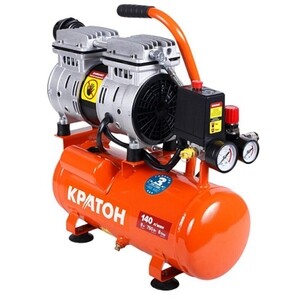 Компрессор безмасляный Кратон 140 л/мин 8 л 8 бар 750 Вт