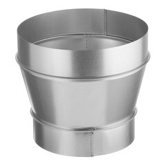 Изображение товара Переход с круглых воздуховодов d160 мм на круглые d200 мм оцинкованный