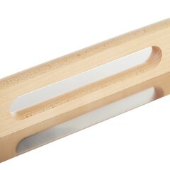 Гладилка плоская Wenzo 580х130 мм для клея и штукатурки с деревянной ручкой - фото 3