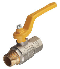 Изображение товара Кран шаровой газовый Tiemme 1/2 ВР(г) х 1/2 НР(ш) ручка