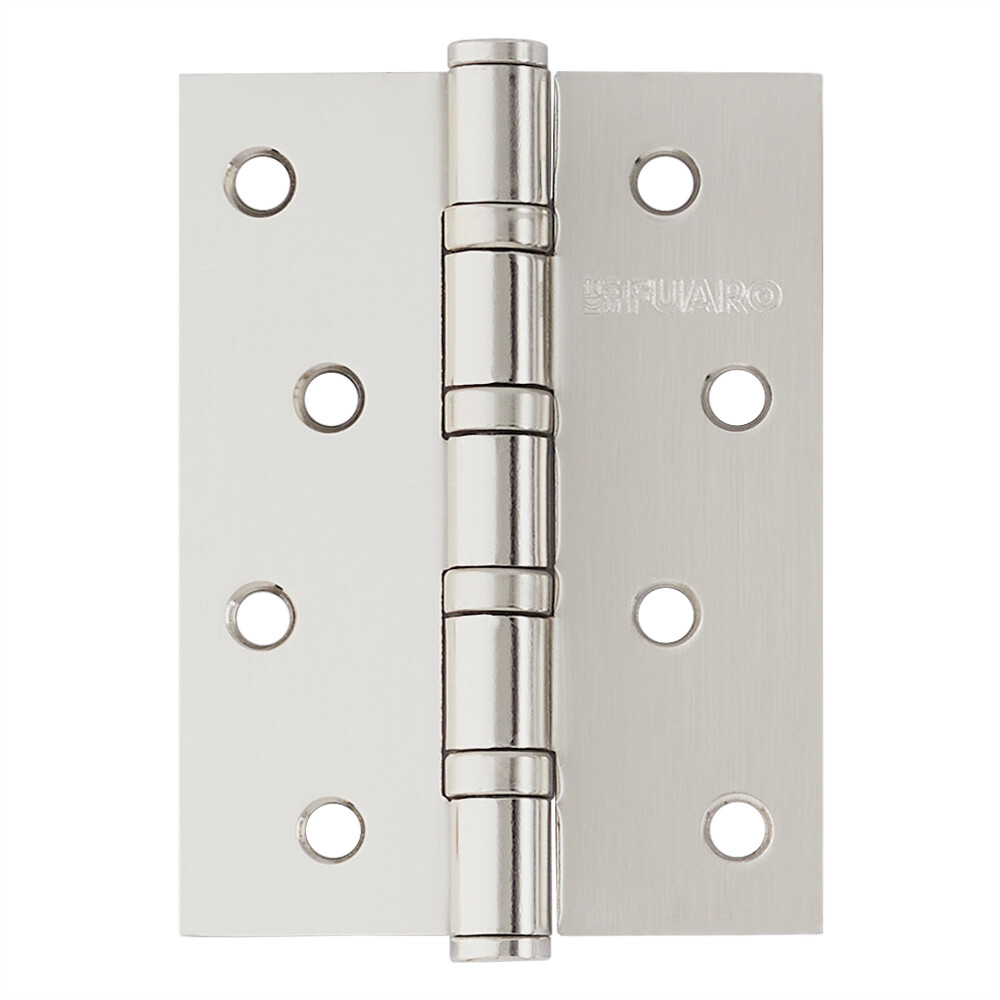 Изображение товара Петля Fuaro карточная универсальная неразъемная 100х75 мм матовый никель