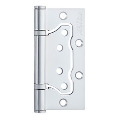 Петля Fuaro бабочка универсальная неразъемная 100х75 мм перламутровый хром - фото 1