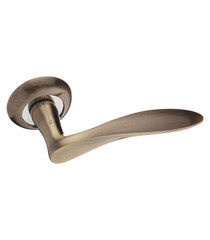 Ручка дверная Palladium City A Sena AB круглая розетка античная бронза - фото 1