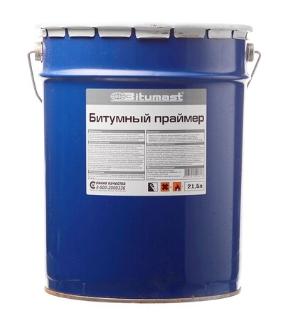 Мастика битумная гидроизоляционная Bitumast 18 кг/21,5 л — купить в ...
