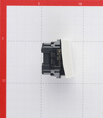 Выключатель для кабель-канала DKC Viva белый 2 модуля (45021DIY) - фото 4