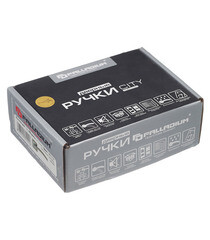 Ручка дверная Palladium City A Tesoro SN/CP квадратная розетка матовый никель/хром - фото 3