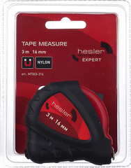 Рулетка Hesler с фиксатором 3 м x 16 мм - фото 2