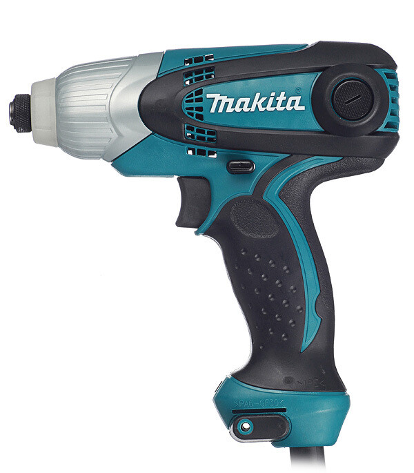 Изображение товара Шуруповерт ударный Makita TD0101F 230 Вт с функцией удара и подсветкой