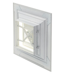 Диффузор потолочный квадратный Era Pro ДП4 300х300 мм - фото 3