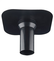 Воронка Поливент Ультра d110 мм для плоской кровли черная - фото 2