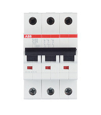 Автоматический выключатель модульный ABB S203 3P 25А тип C 6 кА 400 В (2CDS253001R0254)