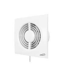 Вентилятор осевой Era Neo с тяговым выключатетлем 180х180 мм d125 мм белый - фото 1