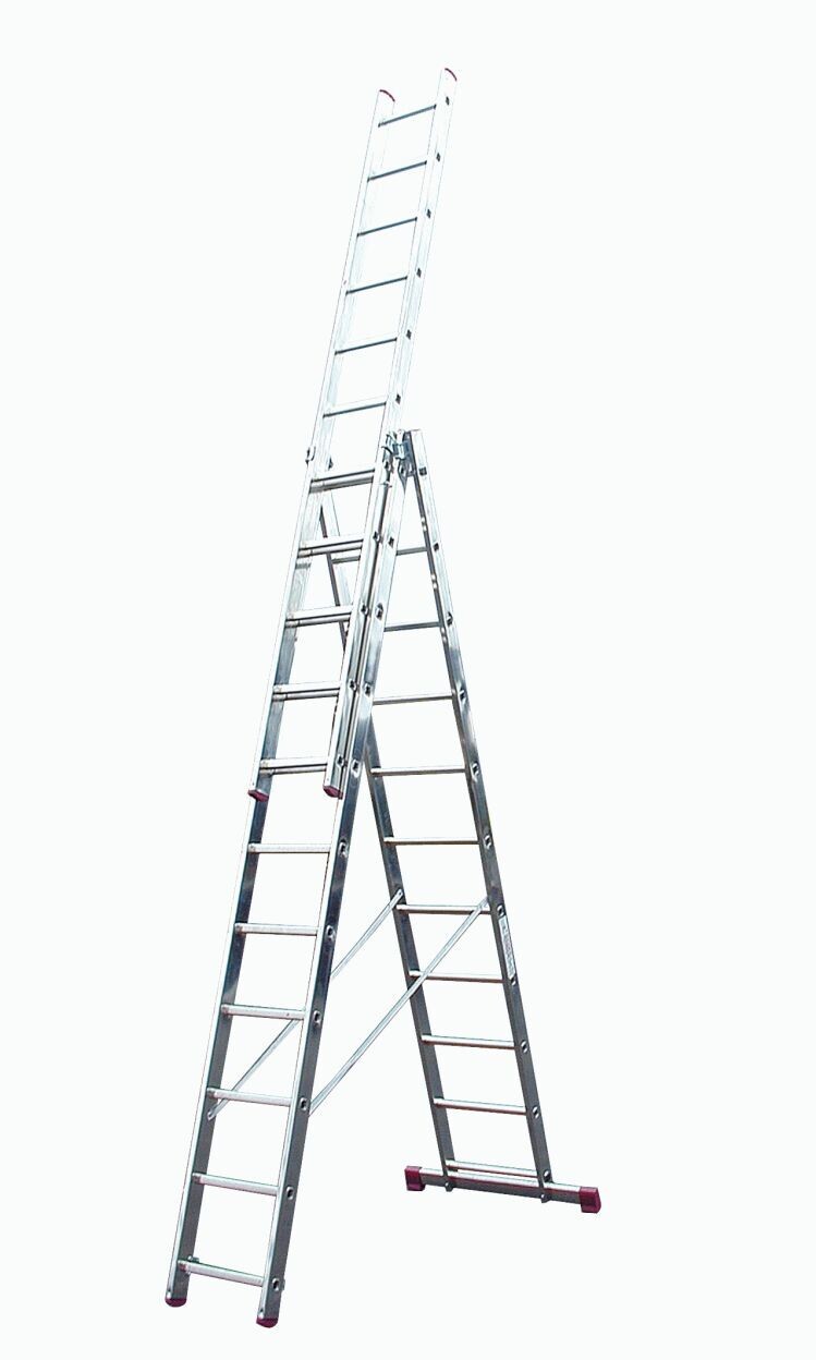 Лестница 3-х секционная универсальная 3х11 Krause Стандарт