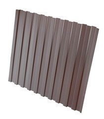 Профнастил С8 1,2х2 м 0,33 мм коричневый RAL 8017 - фото 5