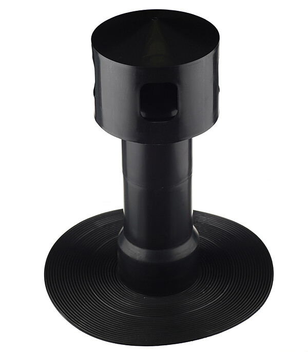 Изображение товара Аэратор точечный Поливент Премиум Ultra-110 д110 мм для плоской кровли черный