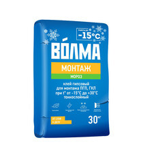 Изображение товара Клей для ПГП/ГКЛ/ГВЛ Волма Монтаж гипсовый зимний 30 кг