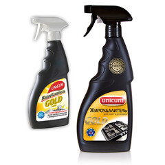 Средство для удаления жира Unicum Gold (спрей) 500мл