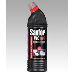 Средство чистящее для туалетов Sanfor Special black 100% сила 750мл