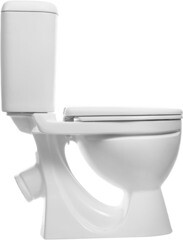 Унитаз-компакт Sanita Стандарт с косым выпуском с сиденьем дюропласт микролифт белый (SDTSACC01030712) - фото 4