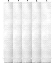 Изображение товара Ламели для вертикальных жалюзи 180 см Аврора белые (5 шт.)