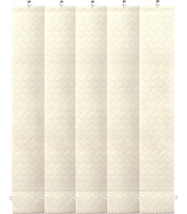 Ламели для вертикальных жалюзи 180 см Аврора бежевые (5 шт.) - фото 1