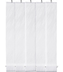 Ламели для вертикальных жалюзи 180 см Орестес белые (5 шт.) - фото 1