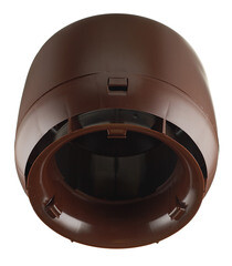 Колпак Поливент для изолированного выхода d160 мм коричневый RAL 8017 - фото 2