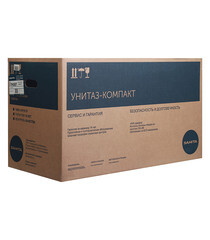 Унитаз-компакт Sanita Стандарт с косым выпуском с сиденьем дюропласт микролифт белый (SDTSACC01030712) - фото 5