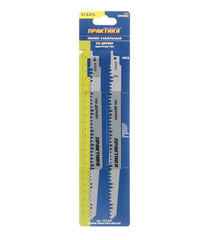 Пилки для сабельной пилы Практика S1531L HCS по дереву L220 мм быстрый рез (2 шт.) (773-521) - фото 2