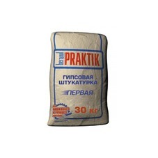 Штукатурка гипсовая Bergauf Praktik первая 30 кг