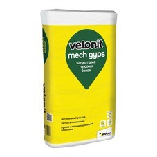 Штукатурка гипсовая механическая Weber Vetonit Mech Gyps 30 кг