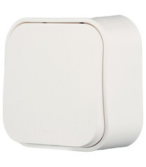 Выключатель Legrand Quteo одноклавишный накладной белый (782200) - фото 4