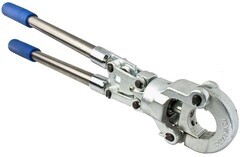 Пресс-клещи поворотные с насадками 16-32 мм Valtec