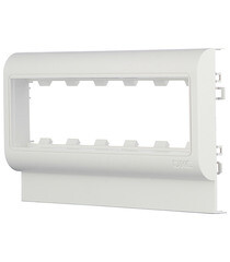 Рамка для кабель-канала 100х40/60/80 мм DKC Viva белая 6 модулей (10353) - фото 2